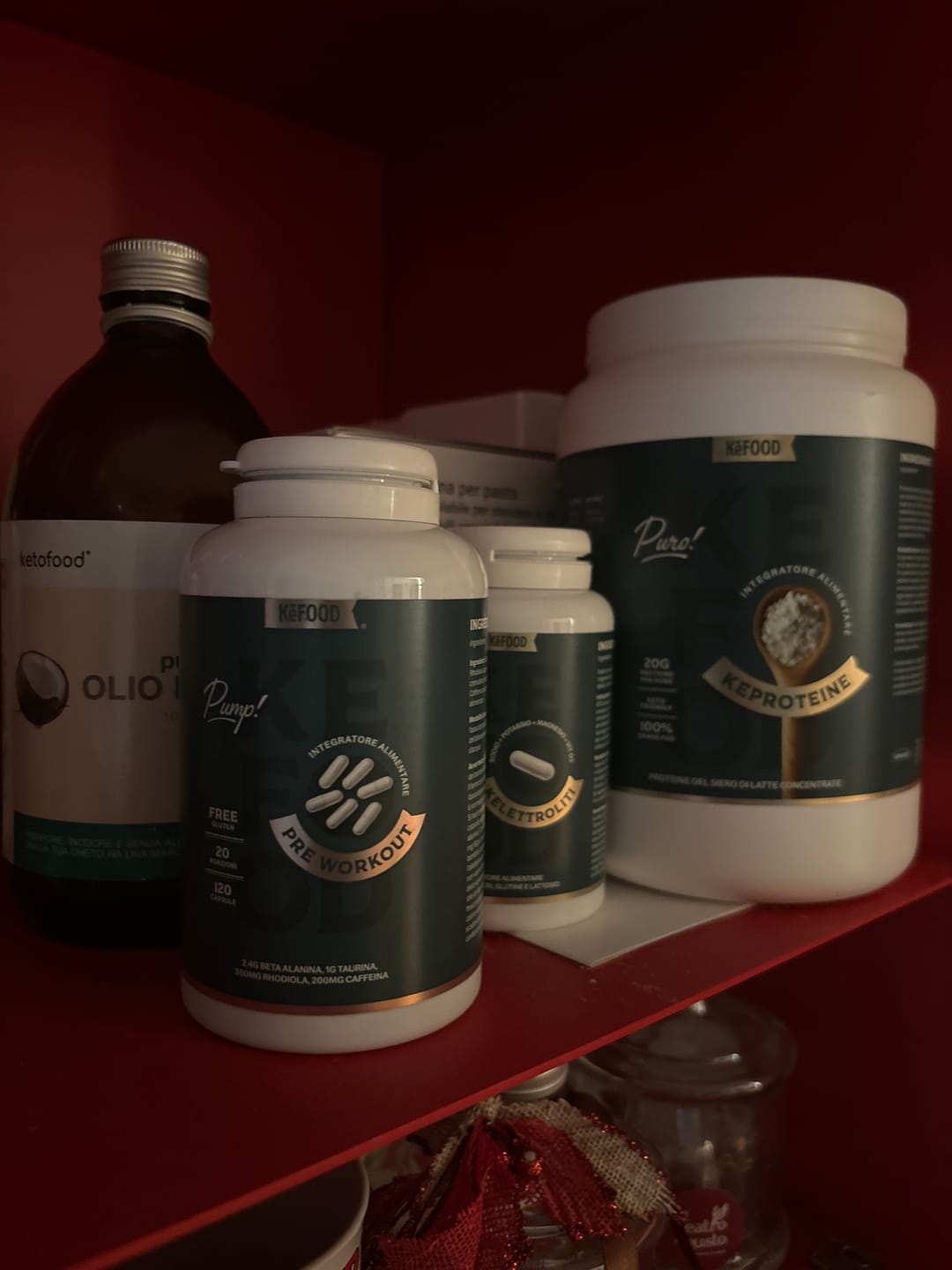Customer photo review of PRE WORKOUT - BETA ALANINA, TAURINA, RHODIOLA, CAFFEINA
