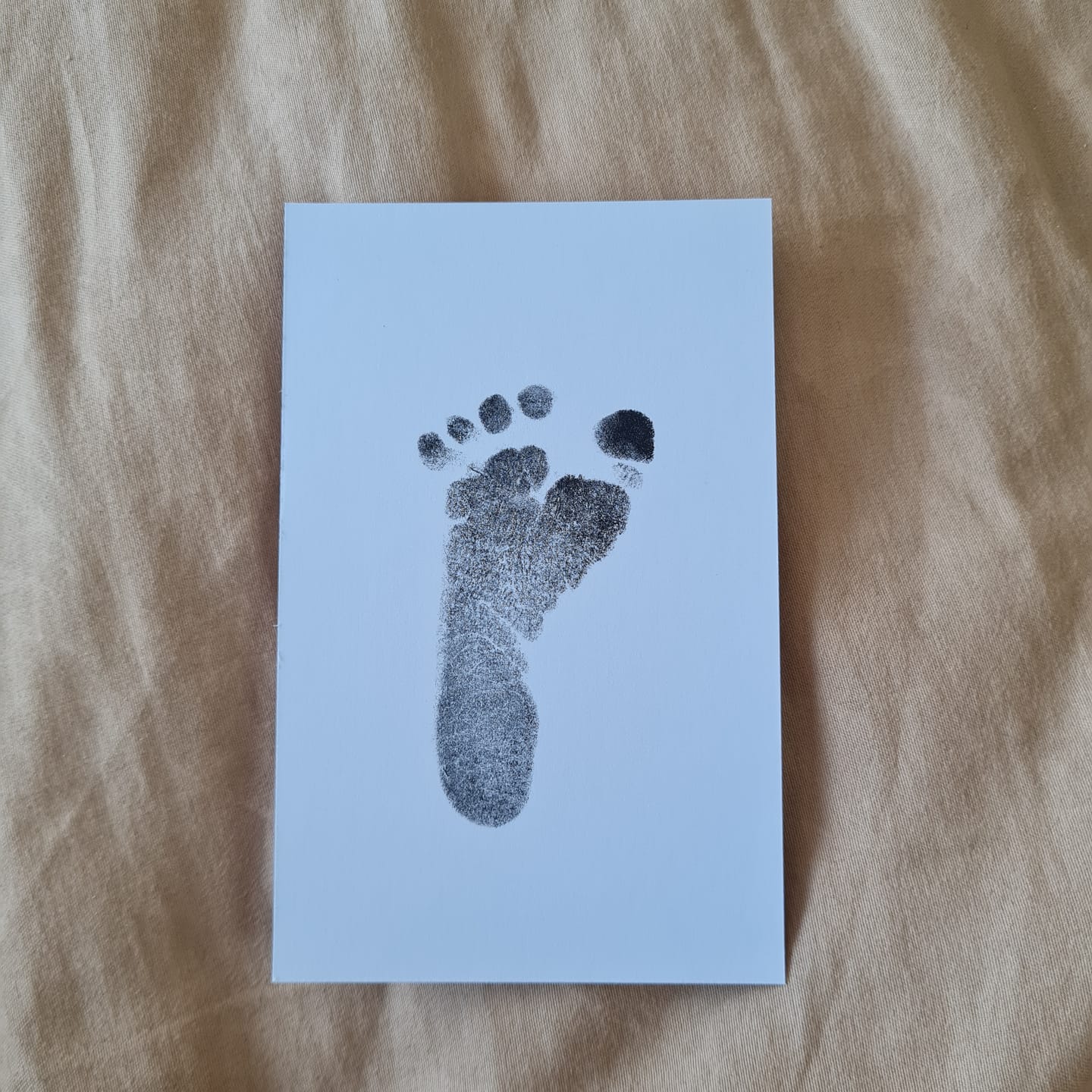 Customer photo review of Mammas Milk Bar Inkless Print Keepsake