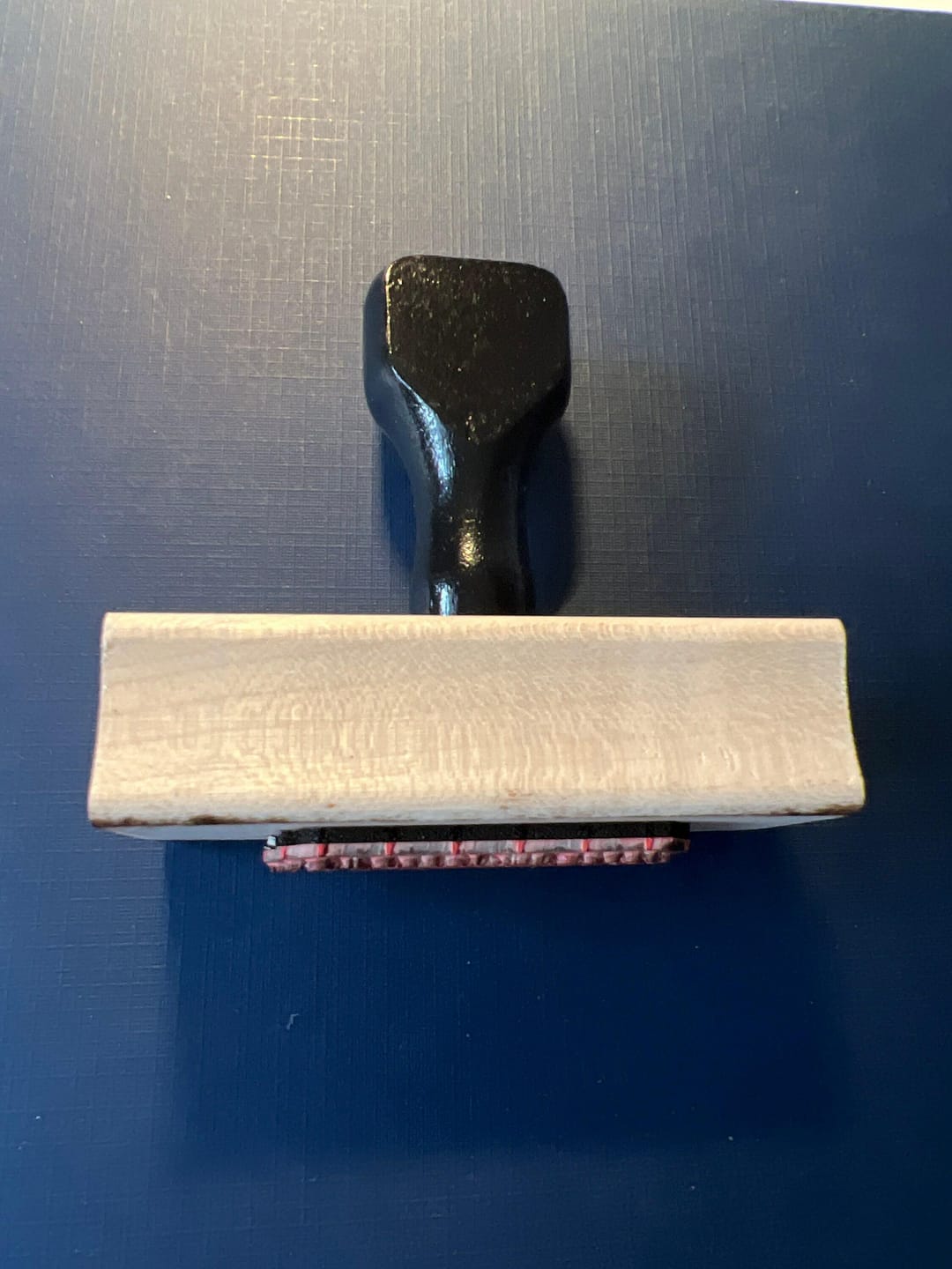 Customer photo review of Modern return address stamp