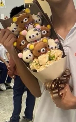 Customer photo review of KawaiiMi's Special Rilakkuma Bouquet
