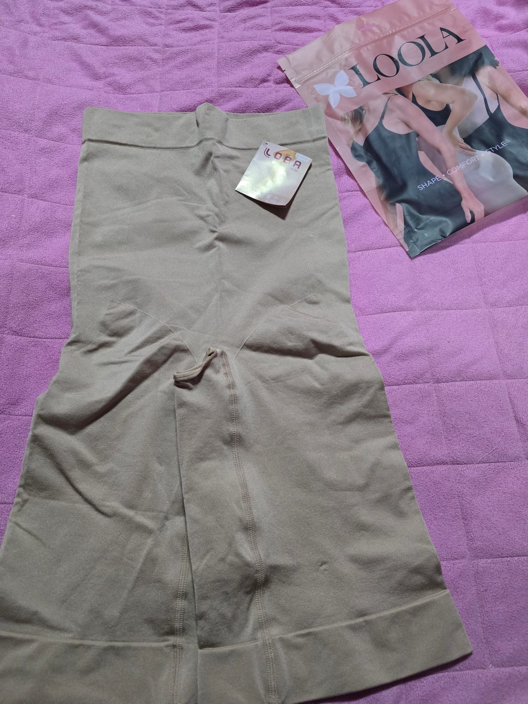 Customer photo review of Slim Compression Waist Sculpting Invisible Bermuda