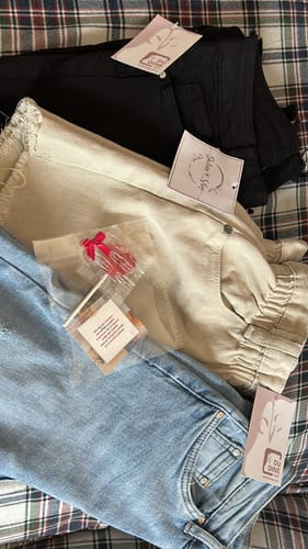 Customer photo review of Jeans Black Push-up