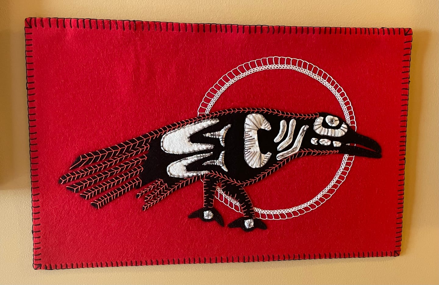 Customer photo review of 100% Wool Craft Felt - 1/2 Yard Precuts