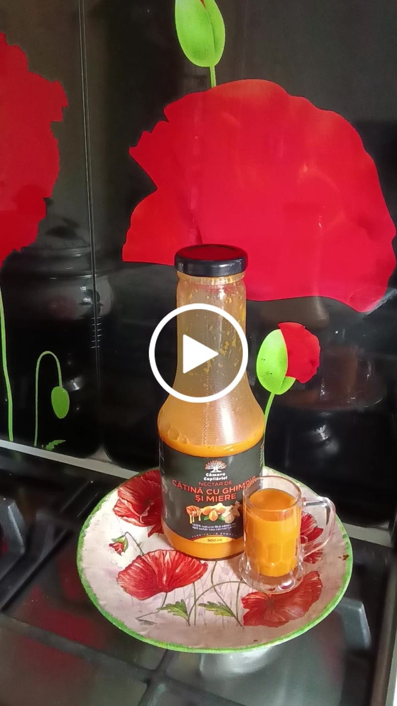 Customer video review of Nectar de Cătină cu Miere și Ghimbir - 500ml
