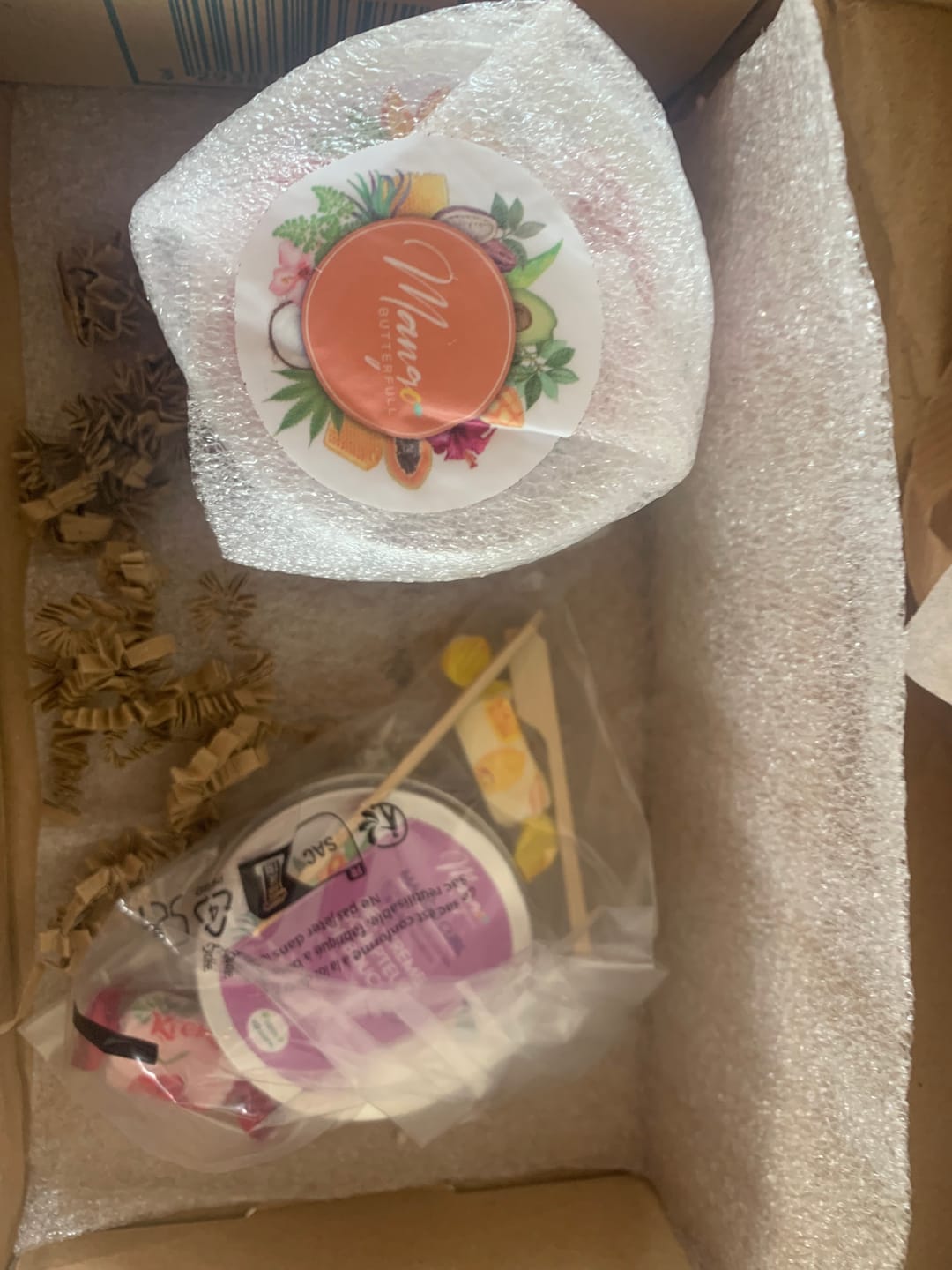 Customer photo review of Beurre de mangue artisanal CARE