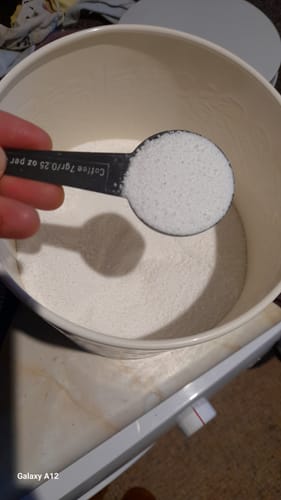 Customer photo review of Pure Laundry Powder