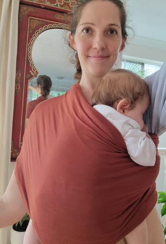 Customer photo review of Mama's Bonding Comforter