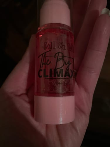 Customer photo review of The Big O CLIMAXX yoni gel