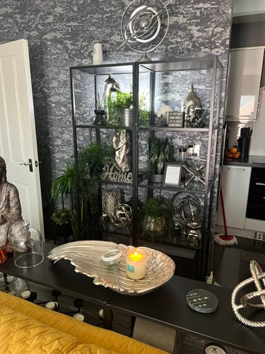 Customer photo review of Wild Mint Large Kitchen Jar Candle