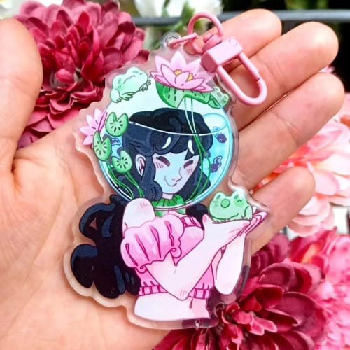 Customer photo review of Fishbowl Cutie Keychains
