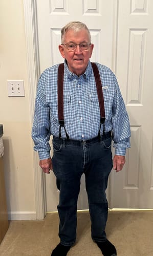 Customer photo review of Men’s Skirr River Long Sleeve River Guide Fishing Shirt