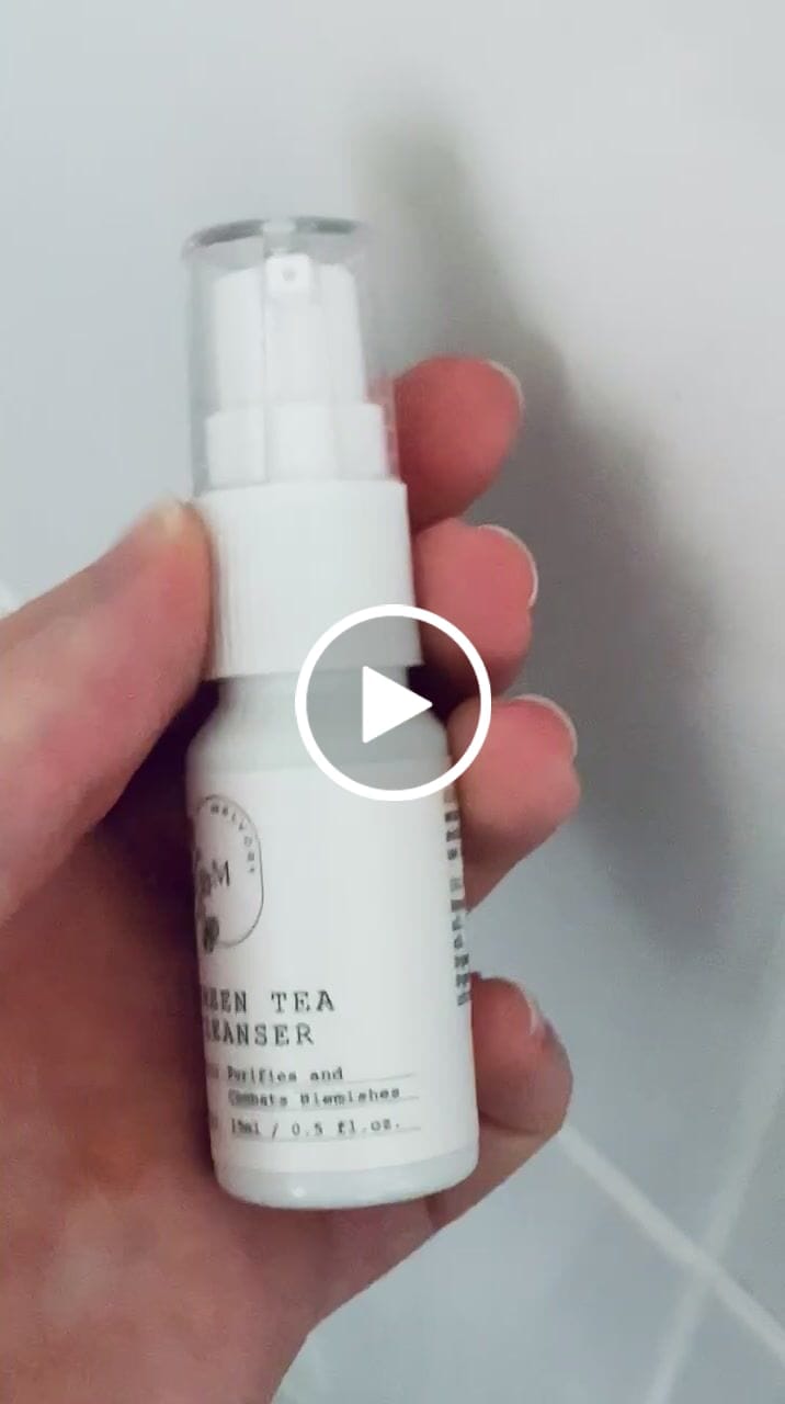 Customer video review of Green Tea Cleanser