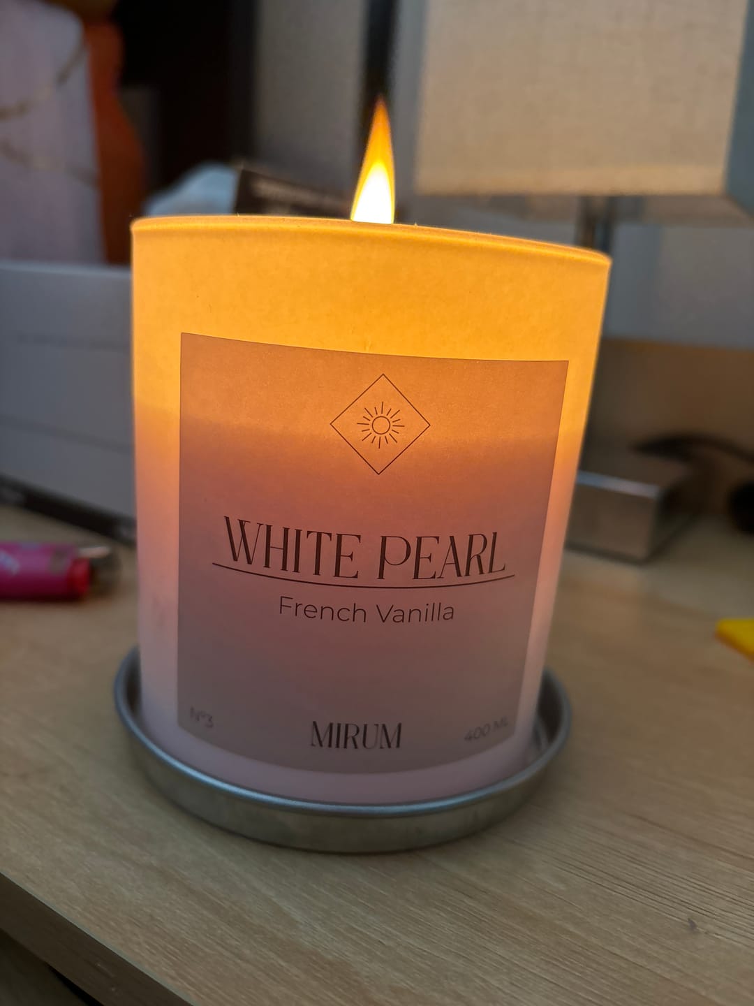 Customer photo review of WHITE PEARL
