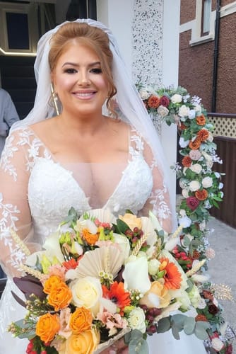 Customer photo review of The Ava Hoops