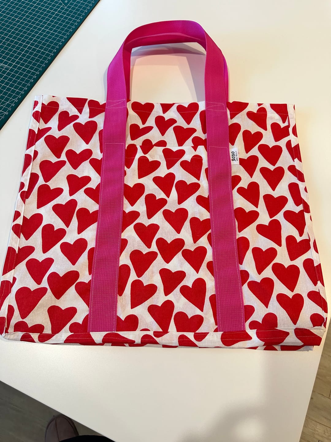 Customer photo review of Mule Tote | Sewing Pattern by KATM ~ Digital PDF Pattern