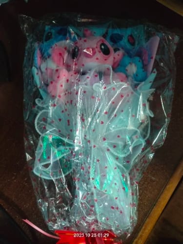 Customer photo review of Lilo & Stitch Snuggle Bloom Bouquet