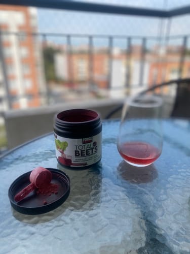 Customer photo review of Total Beets - Nitratos de Remolacha