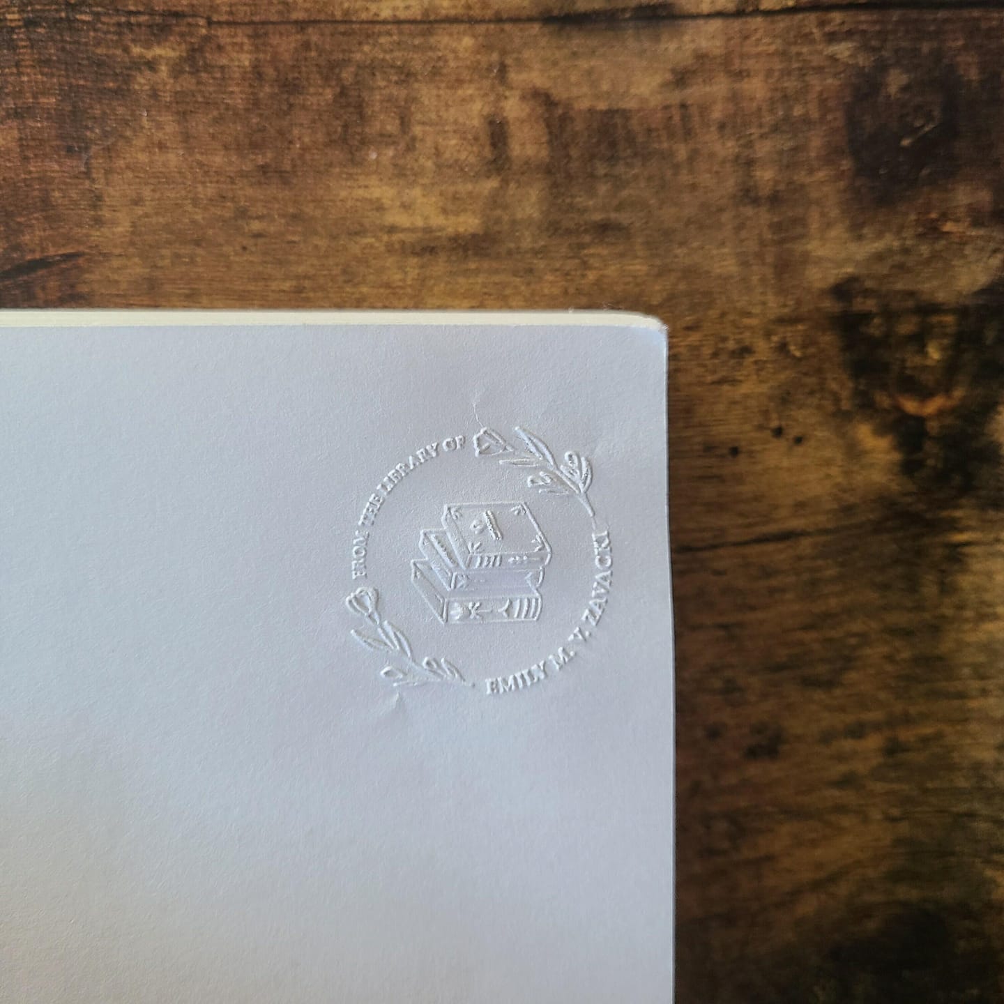 Customer photo review of Books with Elegant Flowers