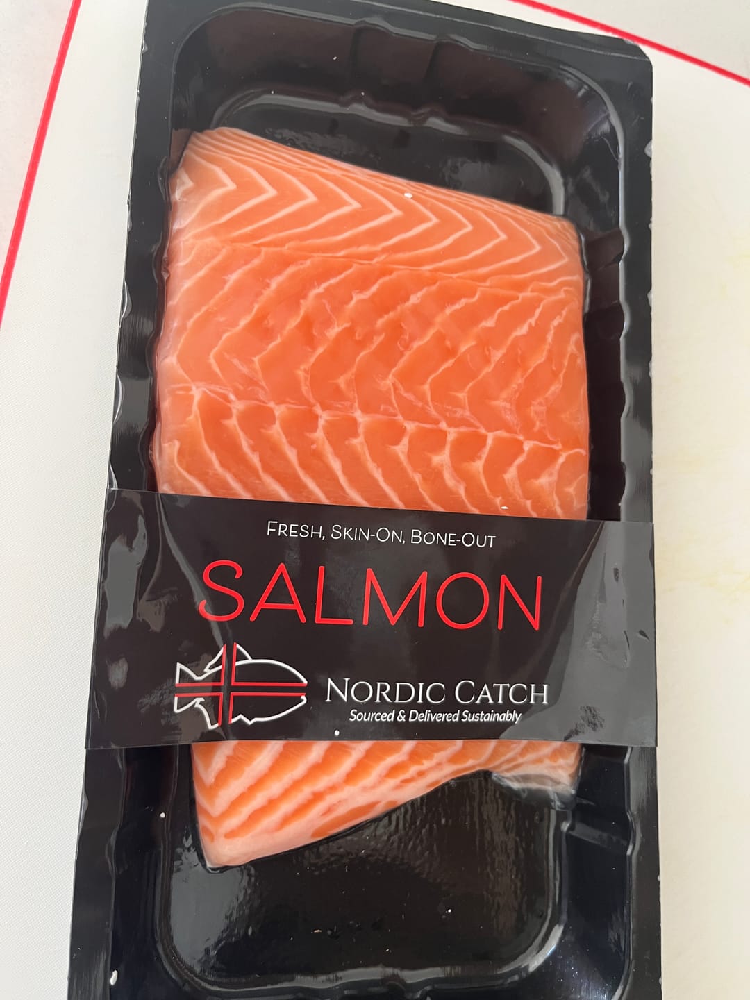 Customer photo review of Salmon, Sushi Grade from Iceland (5.5oz portion)