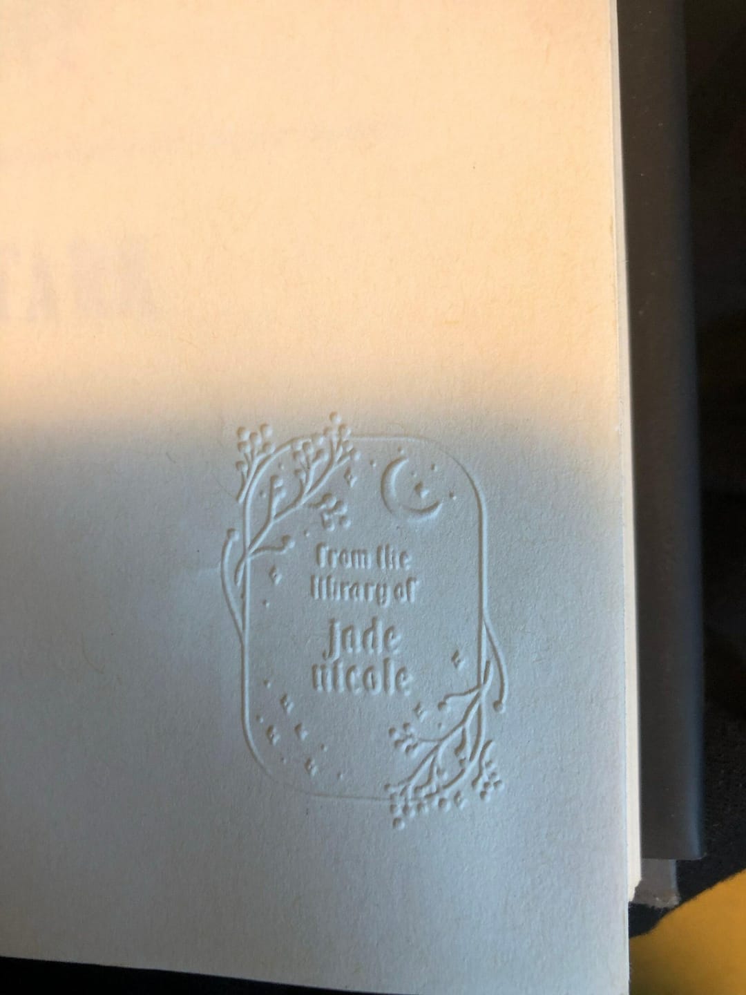 Customer photo review of Moon and Vines
