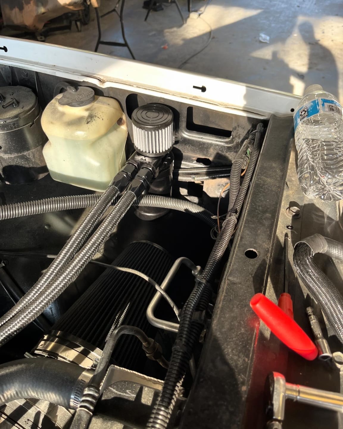 Customer photo review of Motion Raceworks Top Loader Billet Catch Can KIT 32-100K