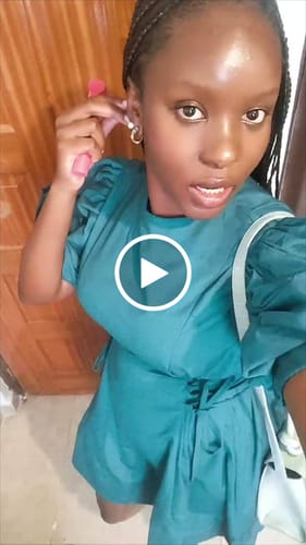 Customer video review of Olivia Mini Dress GREEN