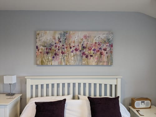 Customer photo review of Spring Floral Pods Panel By Catherine Stephenson (CANVAS)