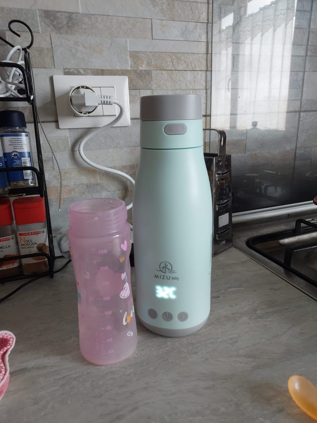 Customer photo review of Yume Evolution - Thermos doppia alimentazione