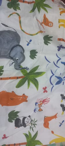 Customer photo review of Wild Life-Bed Sheet Set