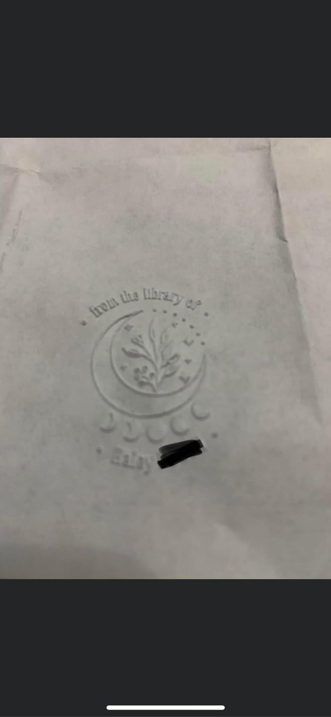 Customer photo review of Moon and Flowers Design 2