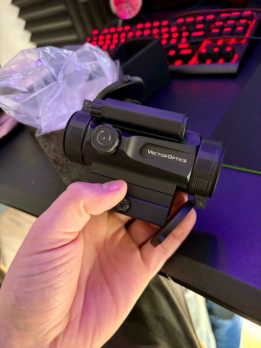 Customer photo review of Vector Optics SCRD-26II Nautilus 1x30 QD