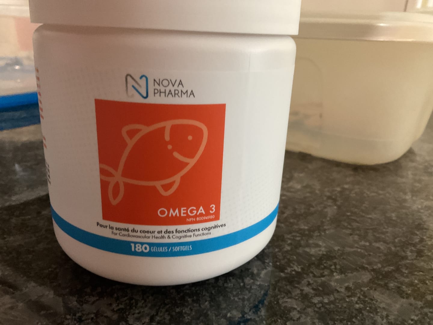 Customer photo review of Nova Pharma - Oméga 3 (180 gélules)