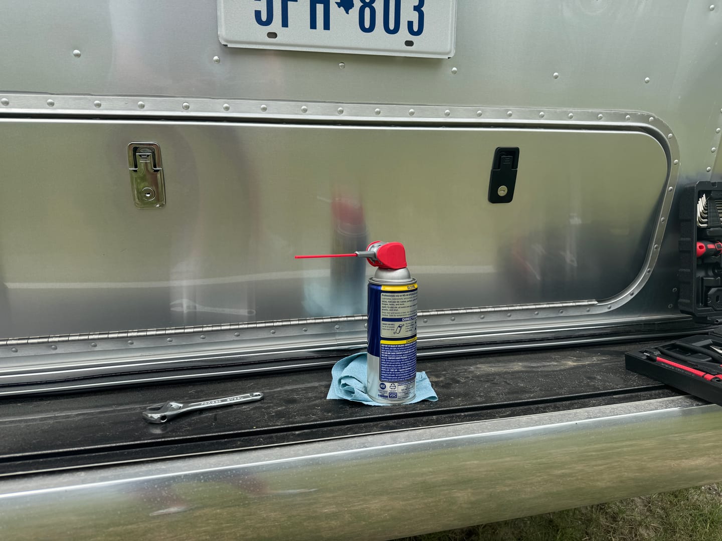 Customer photo review of AIR GEAR Compartment Lock Upgrade