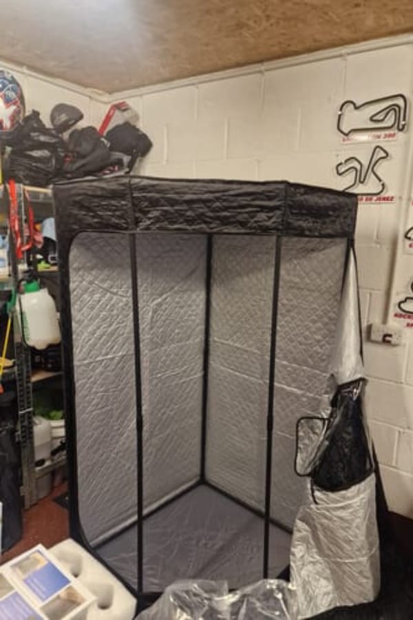 Customer photo review of Thermax® Home Steam Sauna