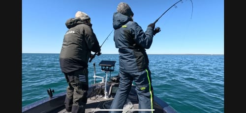 Customer photo review of Lake Trout/Salmon Jigging Rod