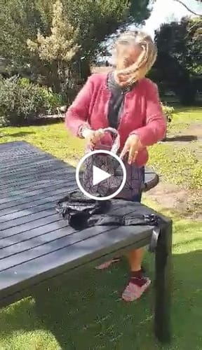 Customer video review of Sac à Main Lumineux | Lussiole