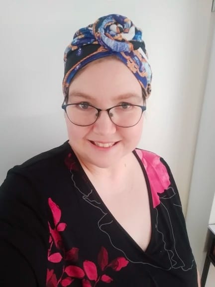 Customer photo review of Bandeau Africain Cheveux