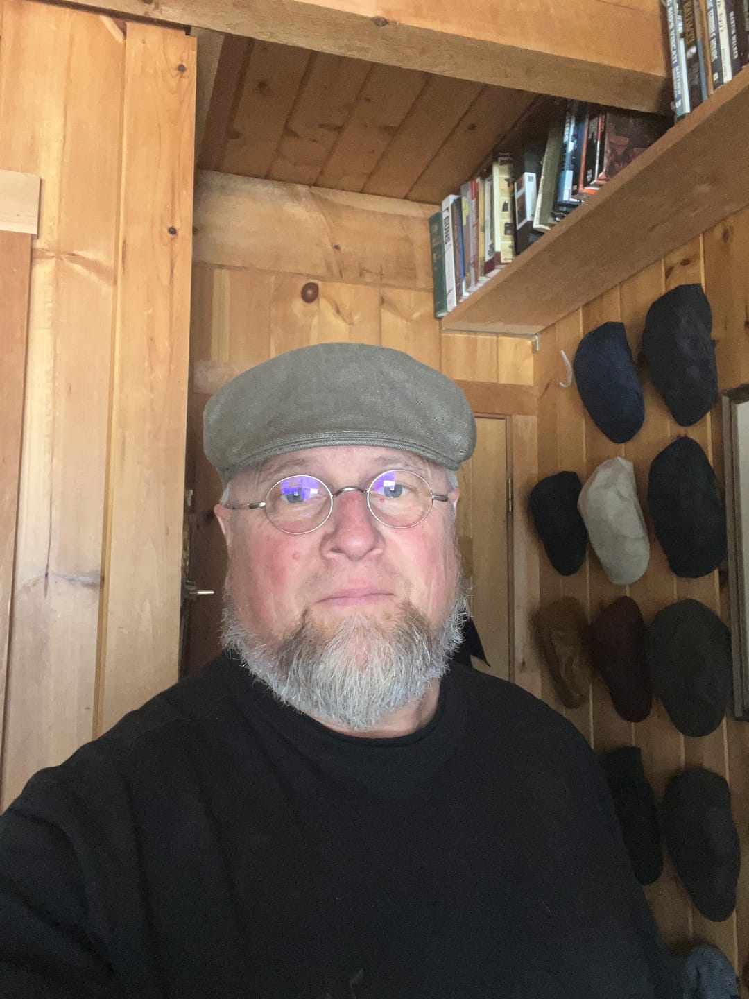 Customer photo review of Donegal Touring Cap Linen