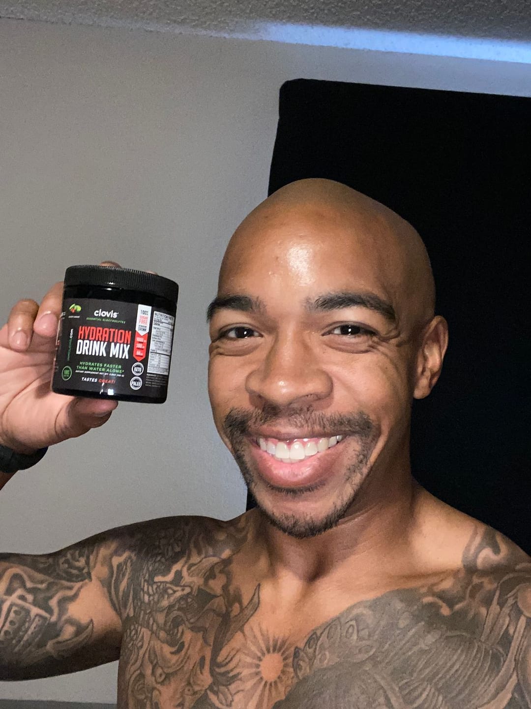 Customer photo review of Essential Electrolytes Hydration Drink Mix