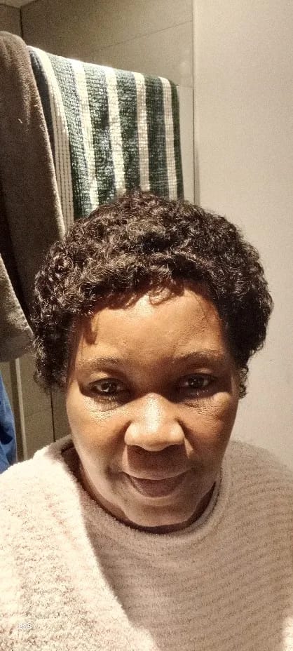 Customer photo review of Perruque Cheveux Court Afro