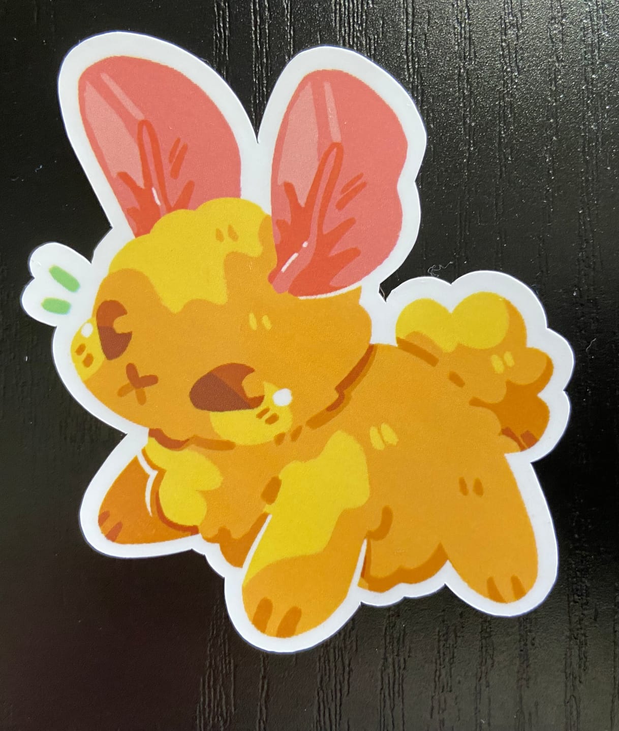 Customer photo review of Tempura Bunnies Stickers