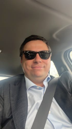 Customer photo review of Camicia Oxford in cotone