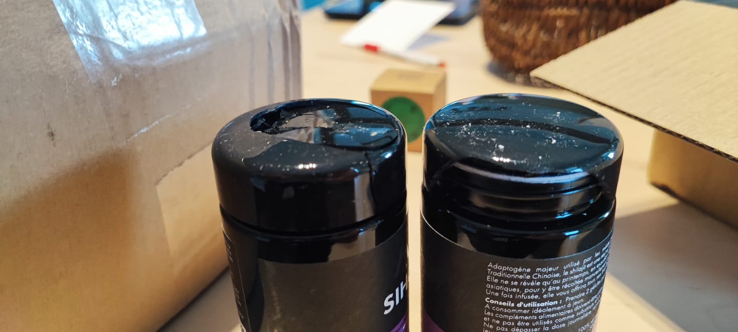 Customer photo review of Boostalife, extrait bio de 3 champignons: reishi, chaga et héricium