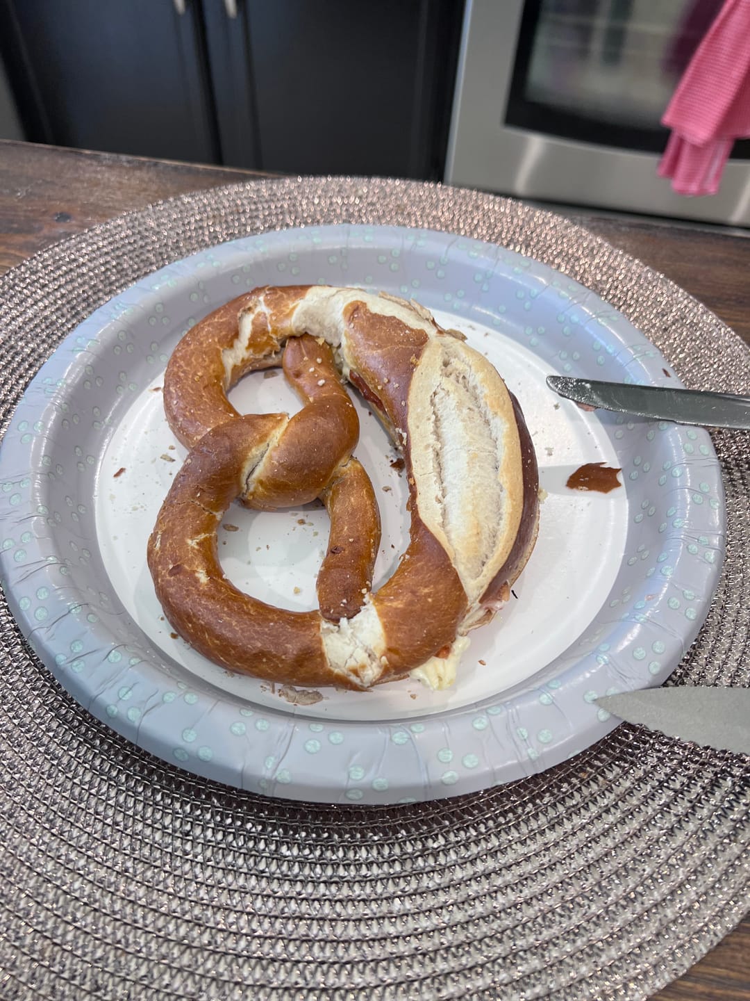 Customer photo review of XL Oktoberfest Pretzels (4 pack)