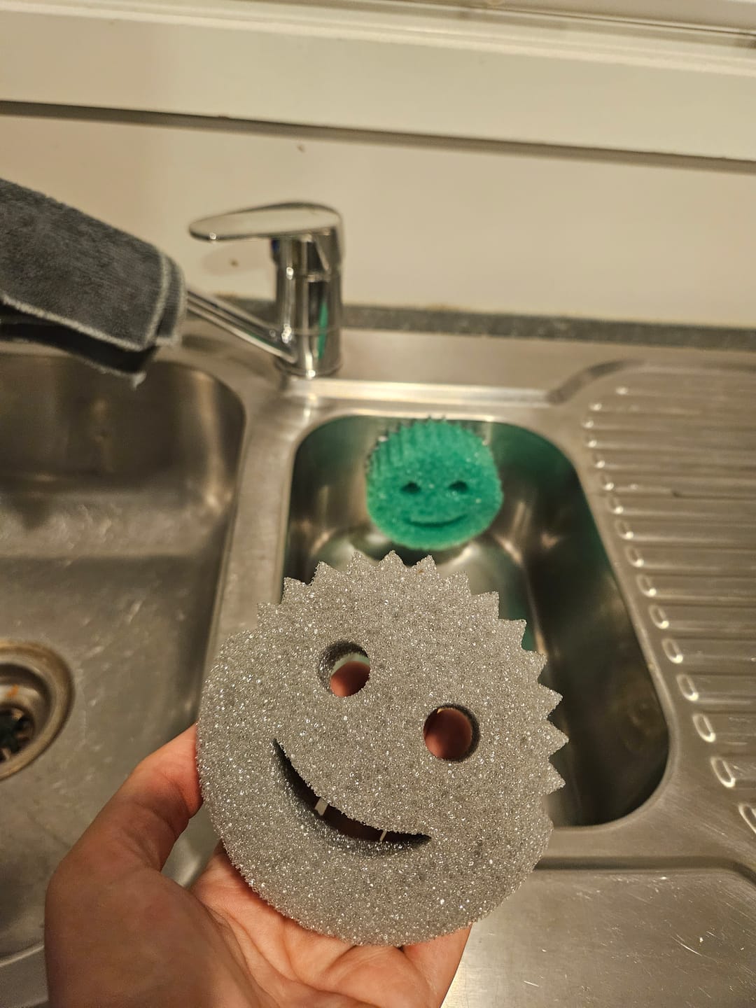 Customer photo review of Scrub Daddy 3 Pack