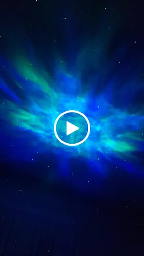 Customer video review of Galaxy lampa astronaut - Nattlampa