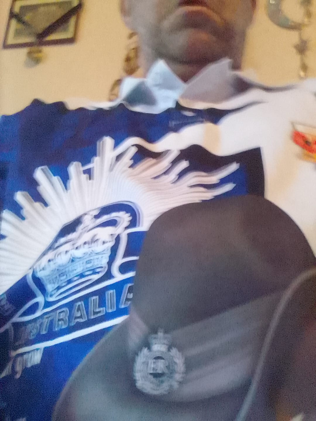 Customer photo review of Australia Polo Shirt Anzac Lest We Forget