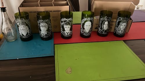 Customer photo review of Magos - Juego de 6 Vasos
