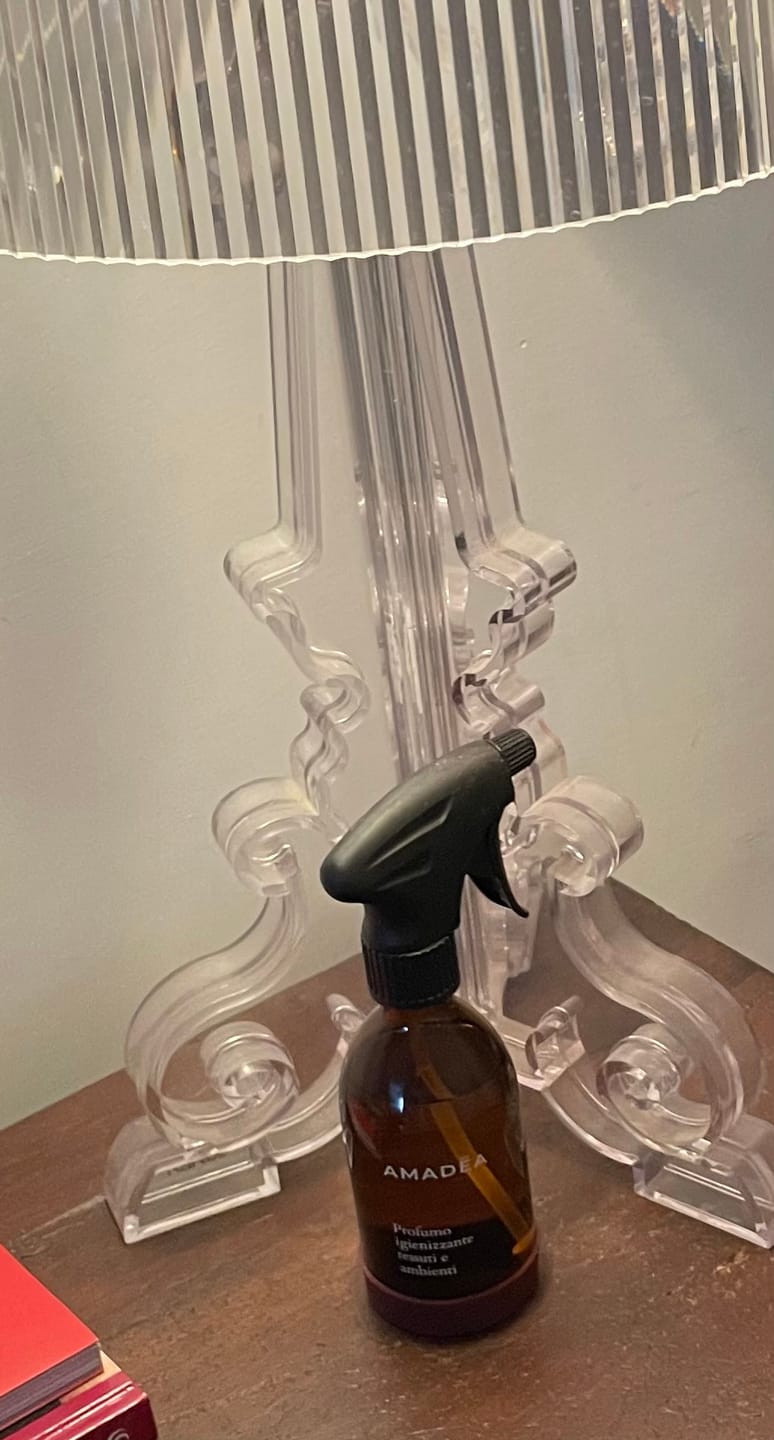 Customer photo review of Profumo igienizzante tessuti e ambienti