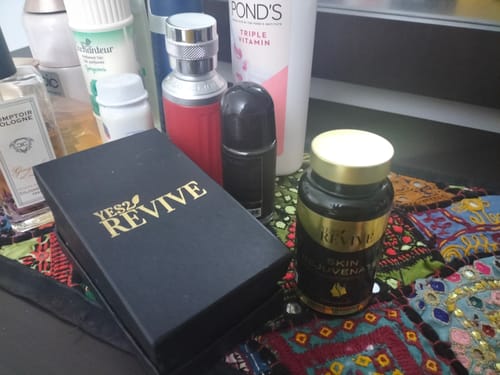 Customer photo review of Skin Rejuvenate - Best Skincare and Skin Glow Supplements
